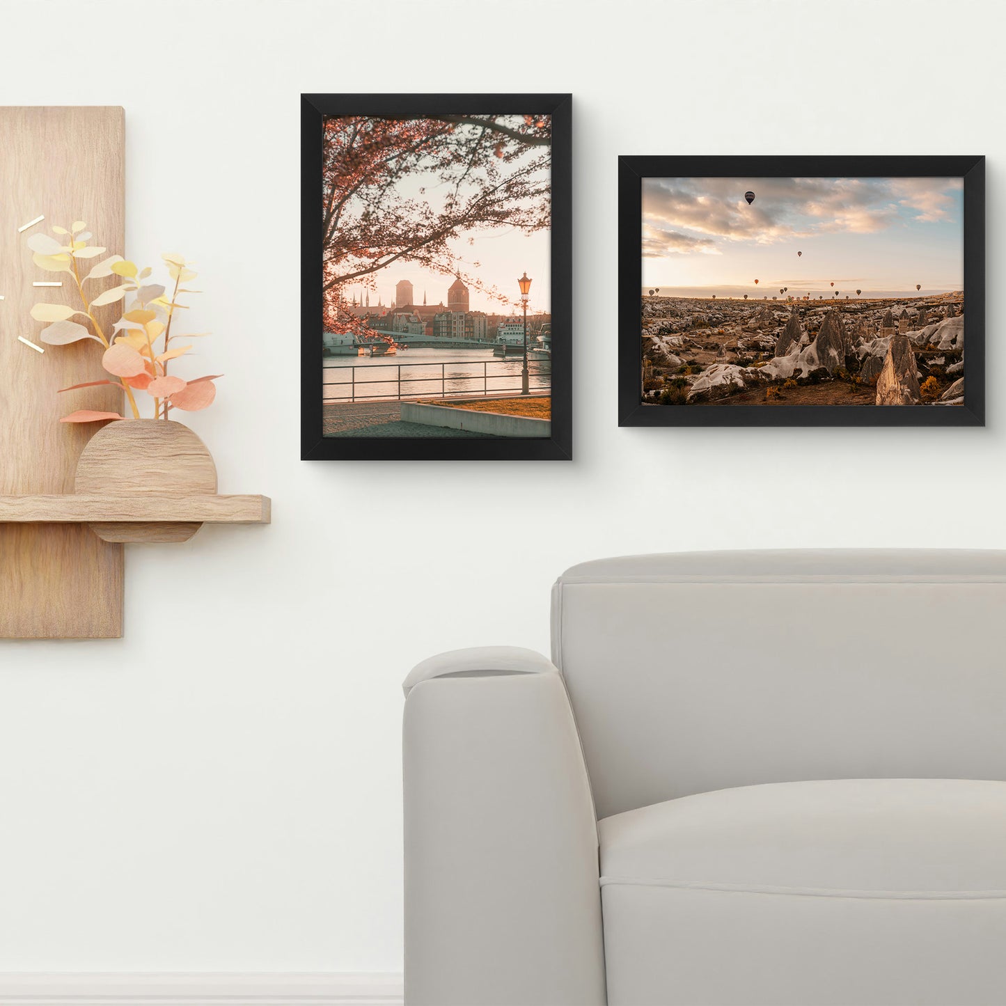Clearance A4 Black Picture Frame with Plexiglass (8 Pack)