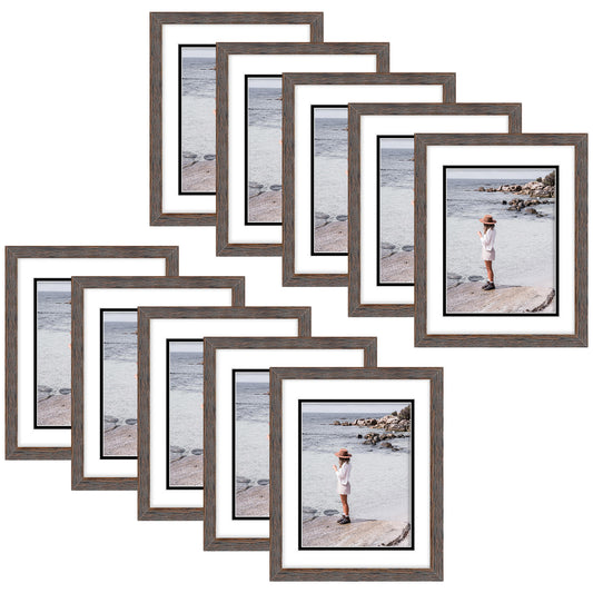 Clearance 11x14 Diploma Frame For 8.5x11 Certificate (10 Pack)