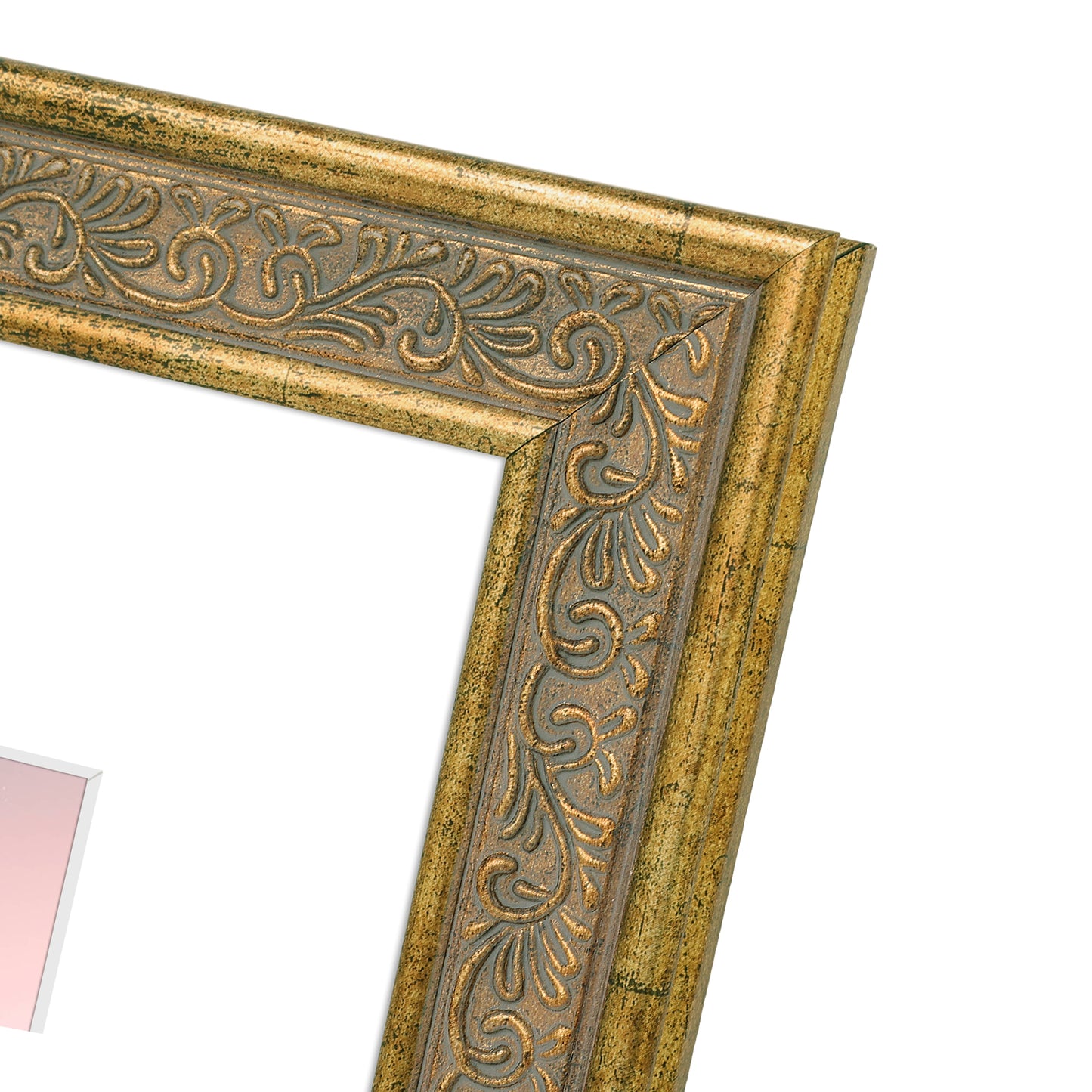Frametory,9x12 Picture Frame with White Mat for 6x8 Picture (10 Pack)