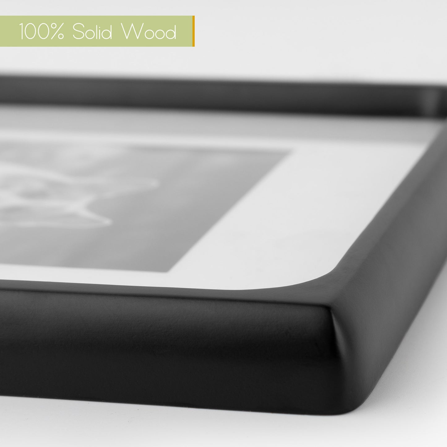 Clearance Rounded Corner 16x20 Wood Picture Frame For 11x14 Photos (6 Pack)