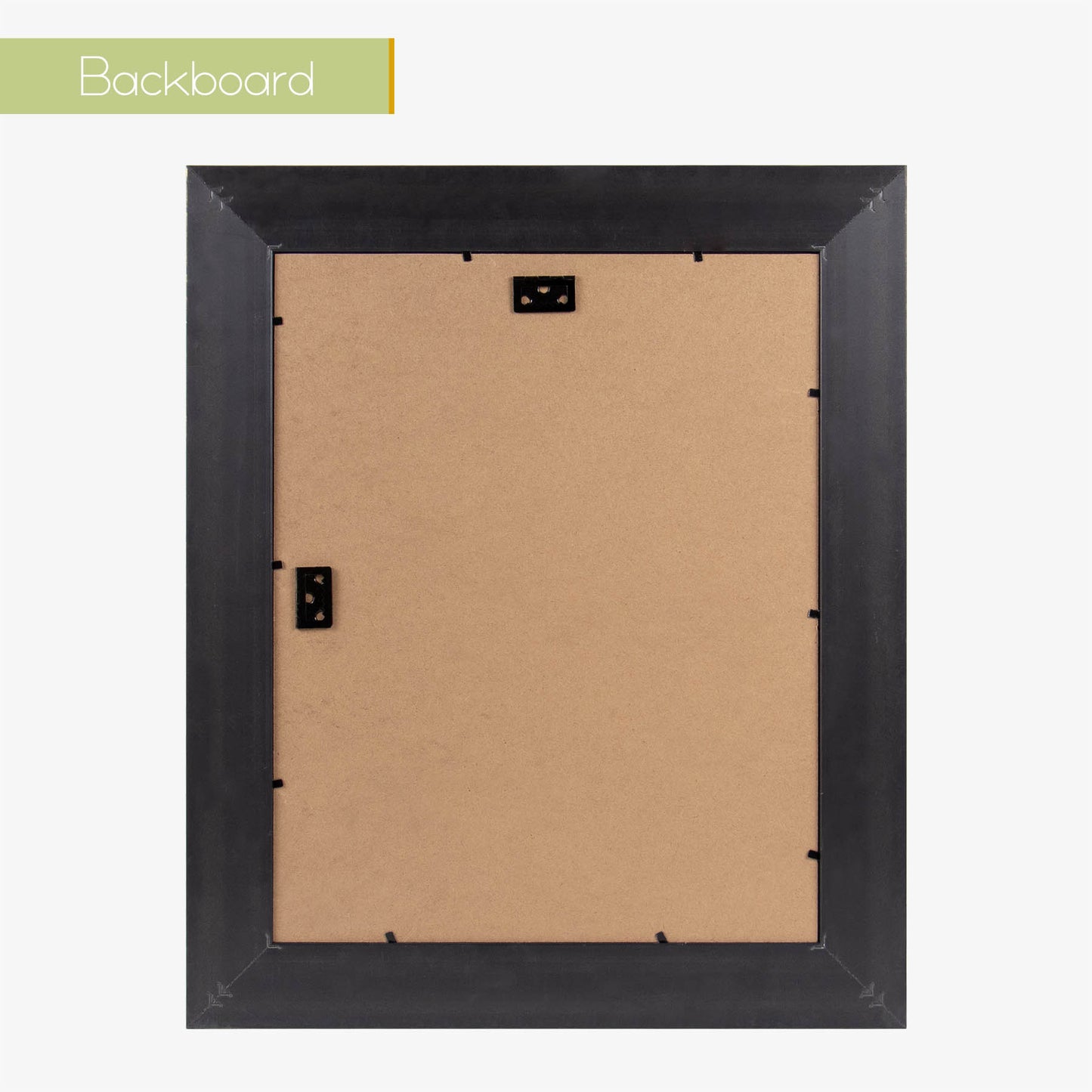 Frametory,11x14 Photo Frame with White Mat for 8x10 Picture Ornate Gold/Black (10 Pack)