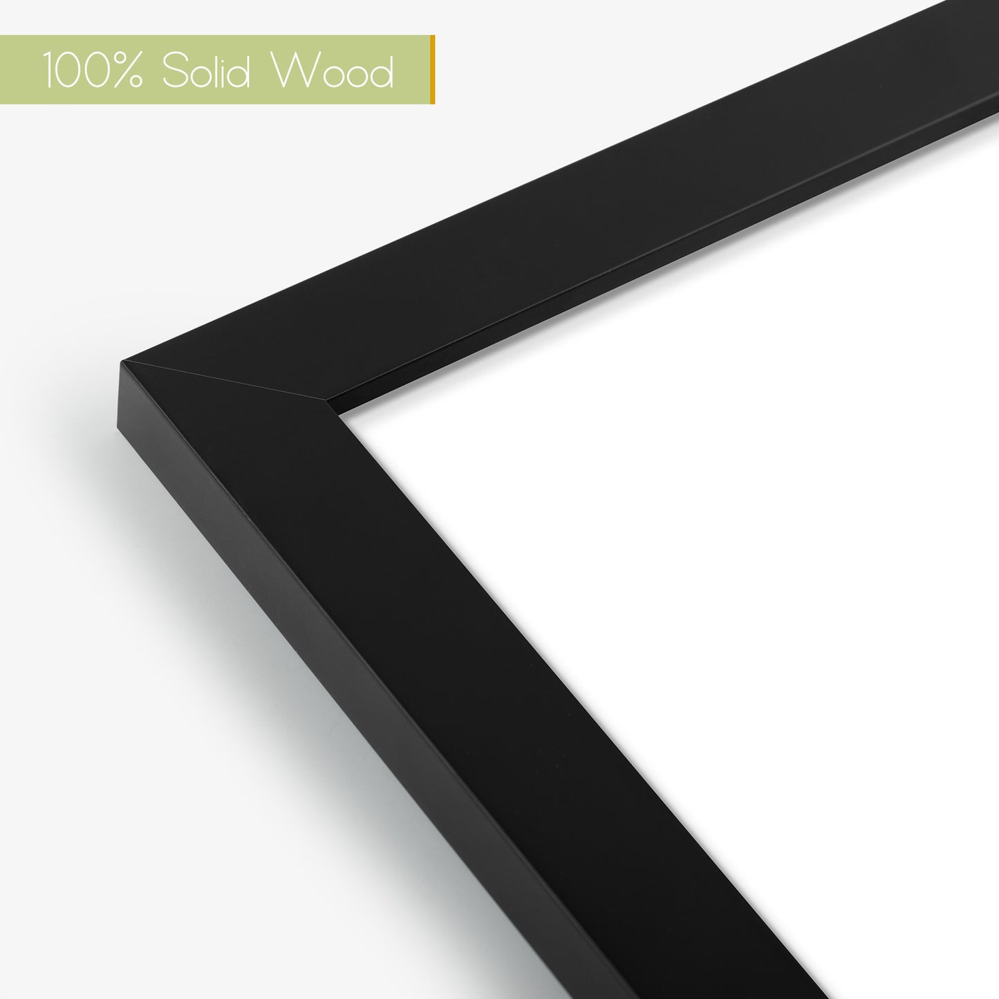 8x20 Collage Picture Frames for Three 4x6 Picture Black Color (10 Pack)