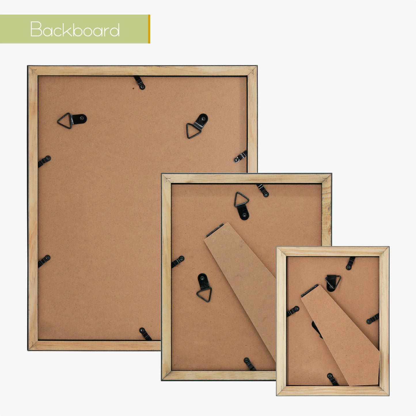 Clearance Wall Gallery Photo Frames with White Mat and Real Glass (21 Pack)