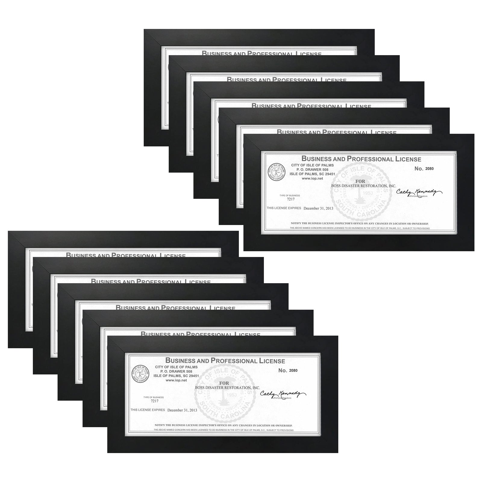 4x9 Wood Frame for 4x9 Picture Black (10 Pack)– Frametory