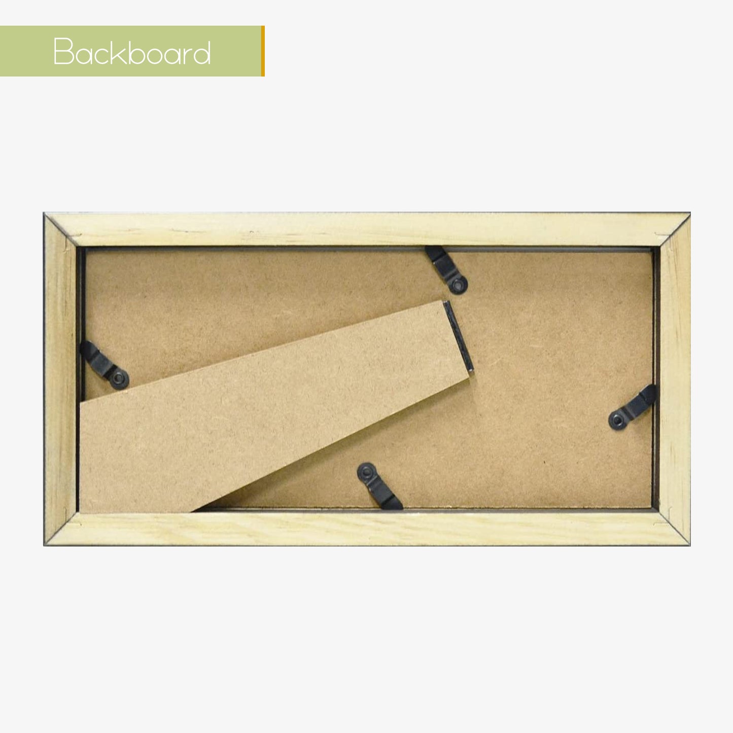 4x9 Wood Frame for 4x9 Picture Black (10 Pack)