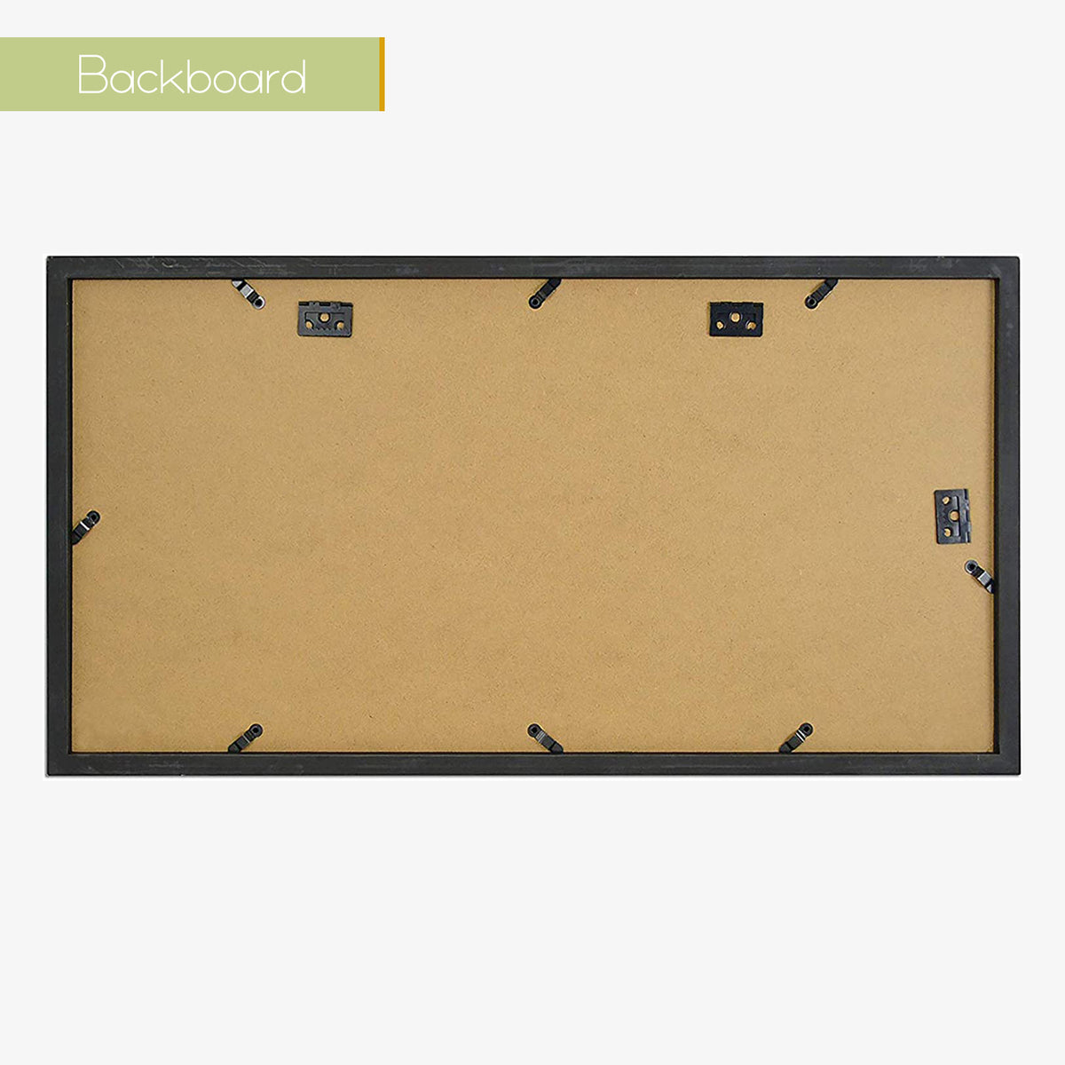 Clearance 11x22 Diploma Frame for 8.5x11 Certificate and 4x6 Picture (6 Pack)