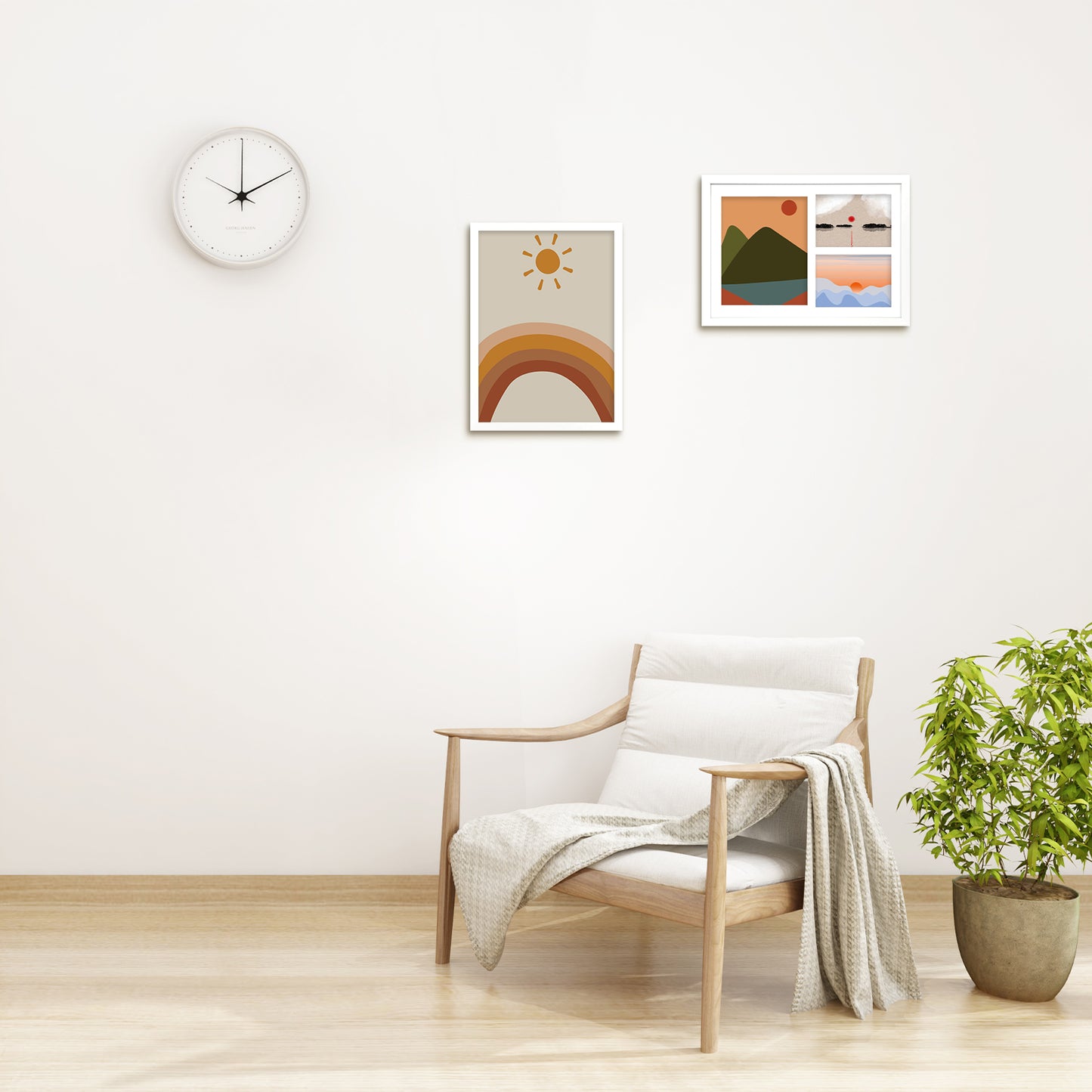 White with White Mat