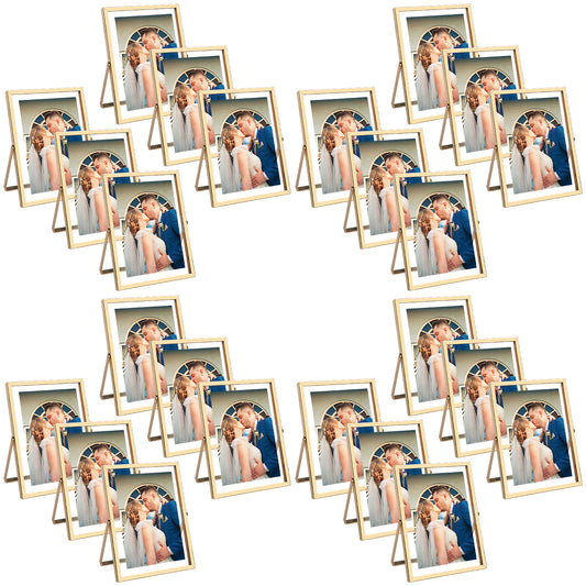 Frametory,6x8 Floating Frame Displays Any Size Picture up to 6 by 8 (24 Pack)