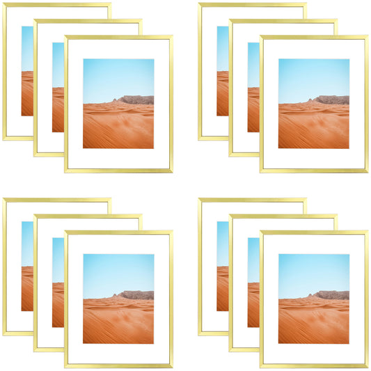 Frametory,11x14 Picture Frames For 8x10 Photos (12 Pack)