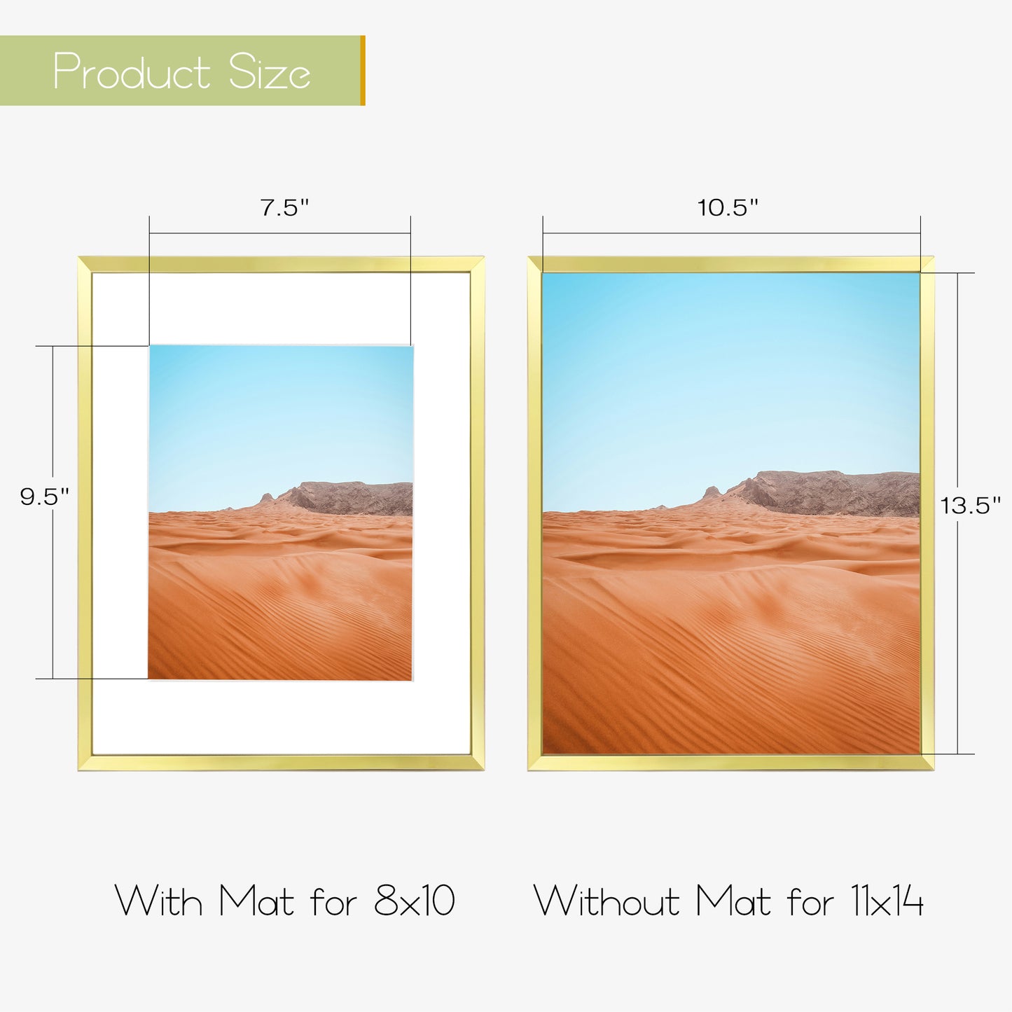 Frametory,11x14 Picture Frames For 8x10 Photos (12 Pack)