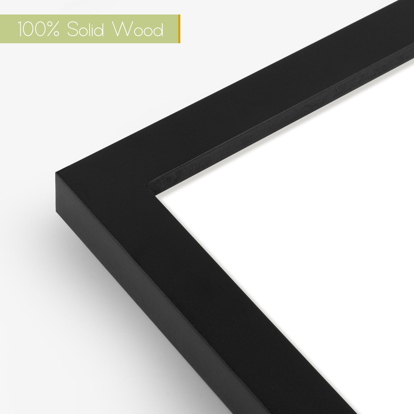 Frametory,10x16 Collage Picture Frame Display Two 8x10 Photos Black (8 Pack)