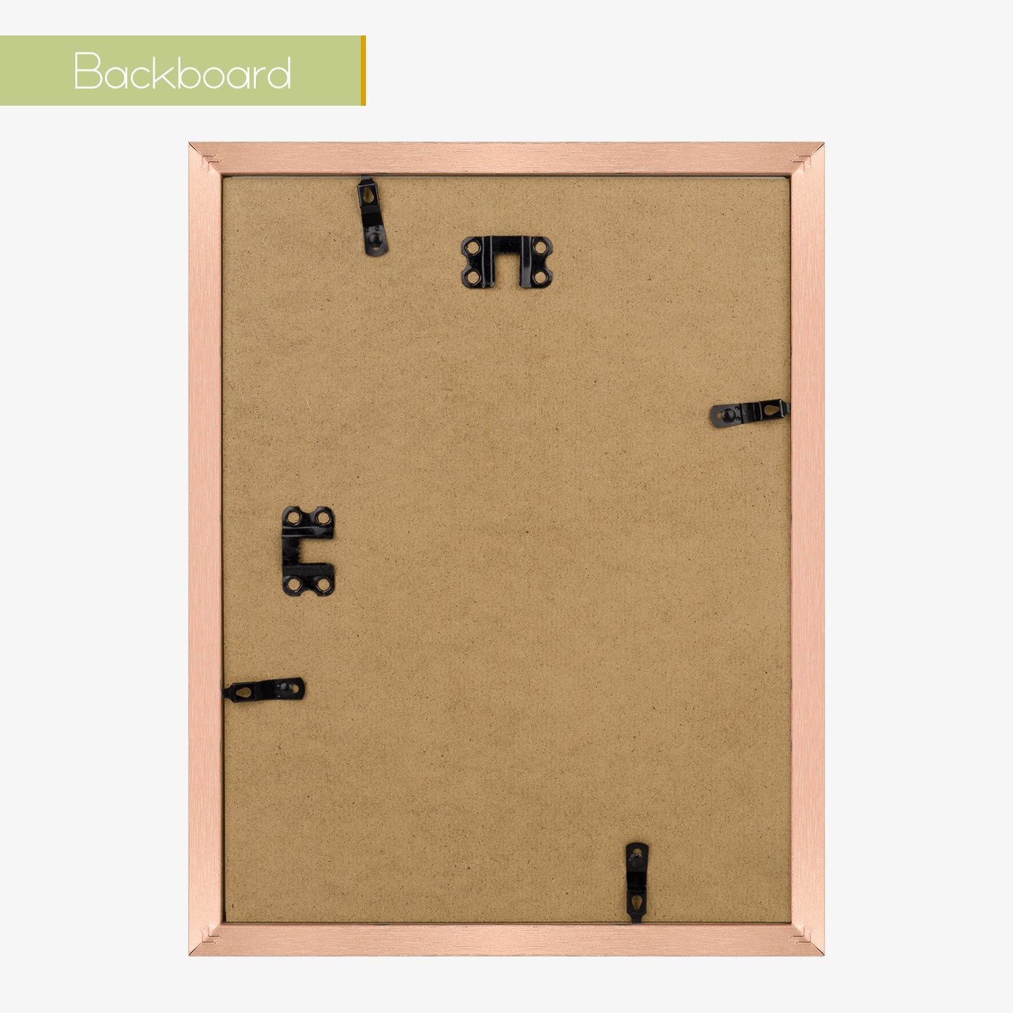 Clearance 9x12 Rose Gold Picture Frames Display 6x8 Photo (18 Pack)