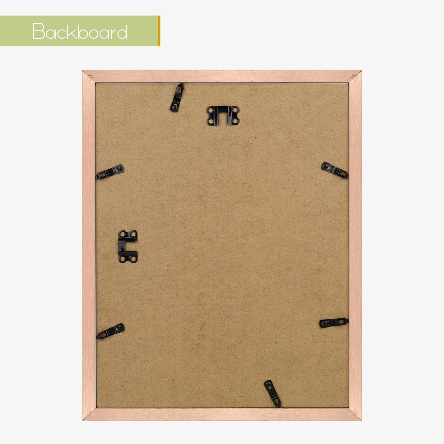 Clearance 11x14 Rose Gold Picture Frame Displays 8x10 Photo (18 Pack)