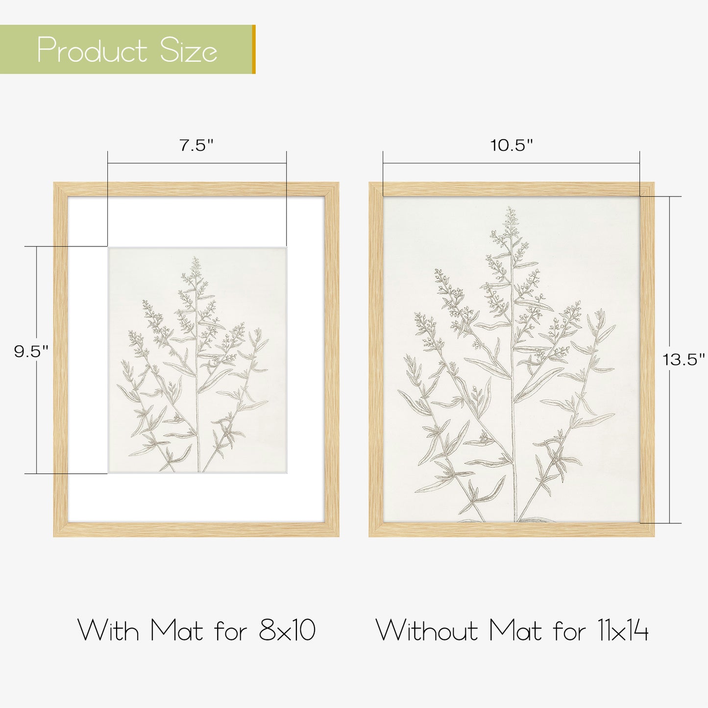 Frametory,11x14 Picture Frames For 8x10 Photos (8 Pack)