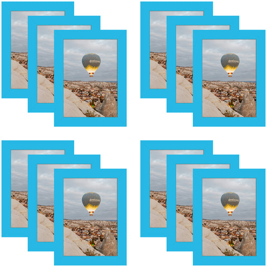 Frametory, 5x7 Picture Frame With Real Glass (12 Pack)