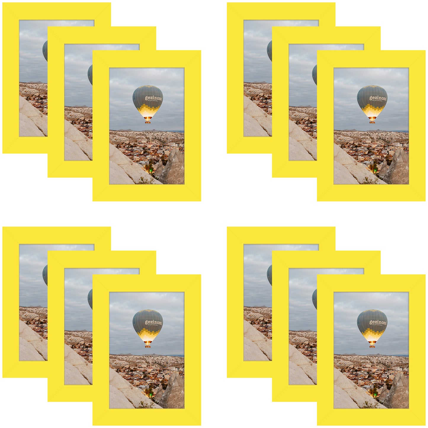 Frametory,4x6 Picture Frame With Real Glass (12 Pack)