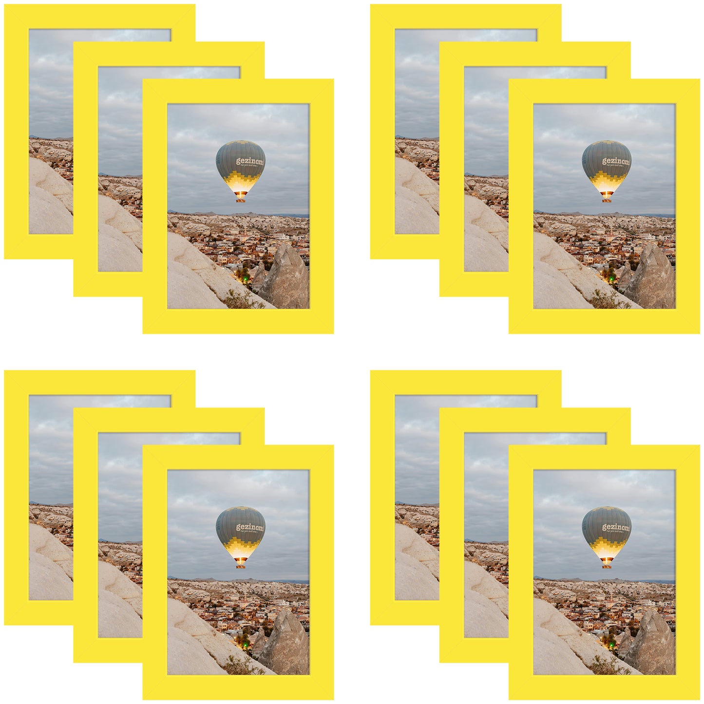 Frametory,5x7 Picture Frame With Real Glass (12 Pack)