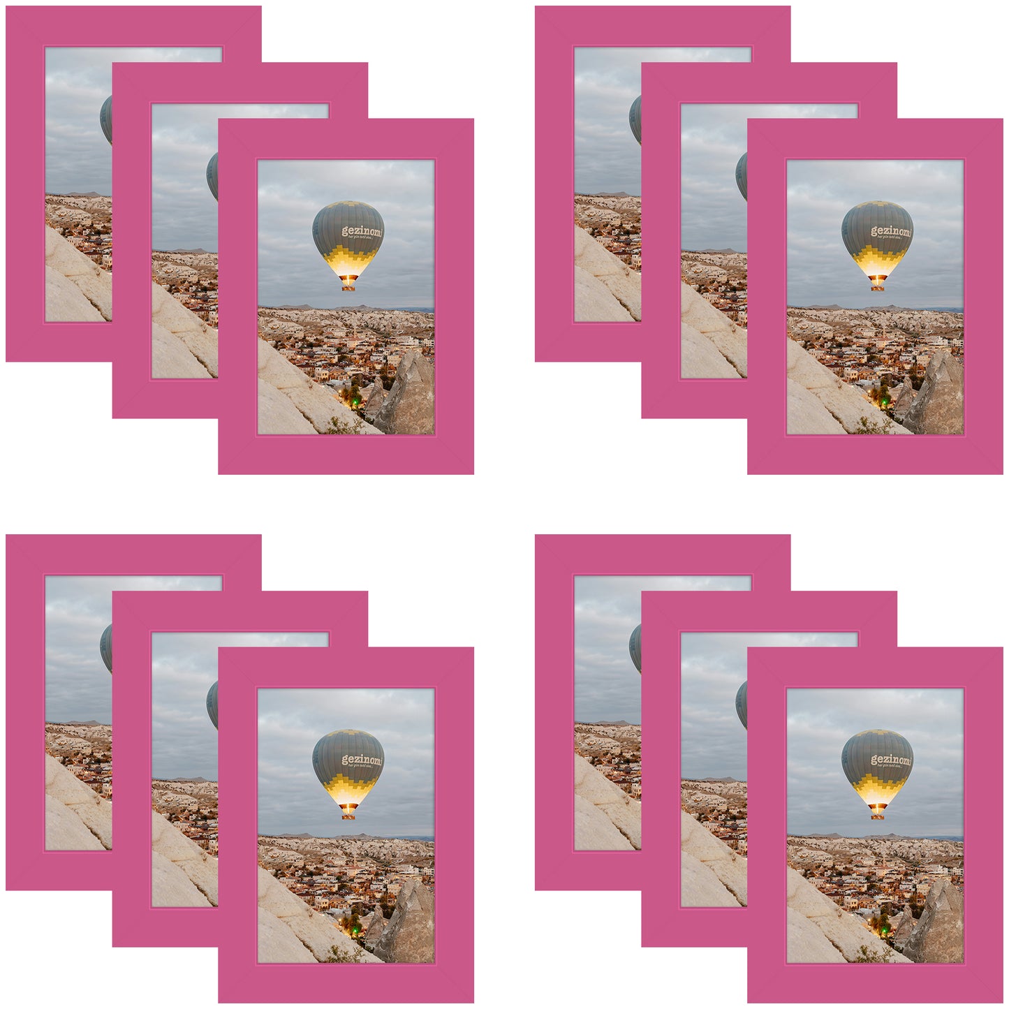 Frametory,4x6 Picture Frame With Real Glass (12 Pack)