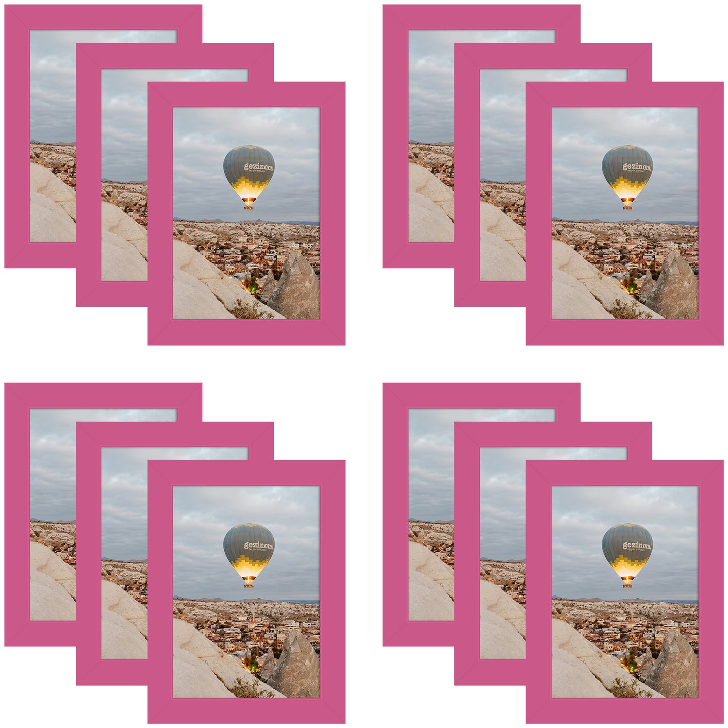 Frametory,5x7 Picture Frame With Real Glass (12 Pack)