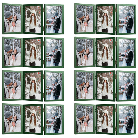 Frametory,4x6 Three Picture Frame (8 Pack)