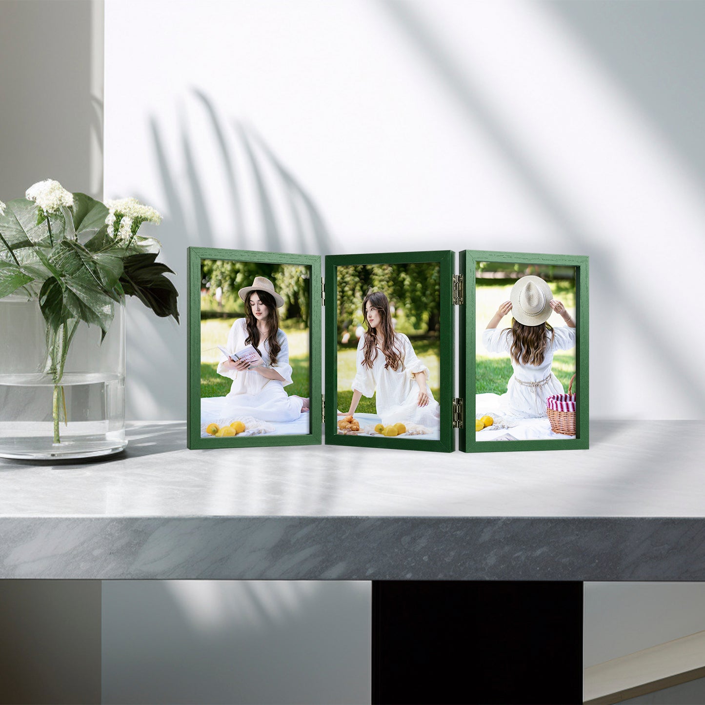 Frametory,4x6 Three Picture Frame (8 Pack)
