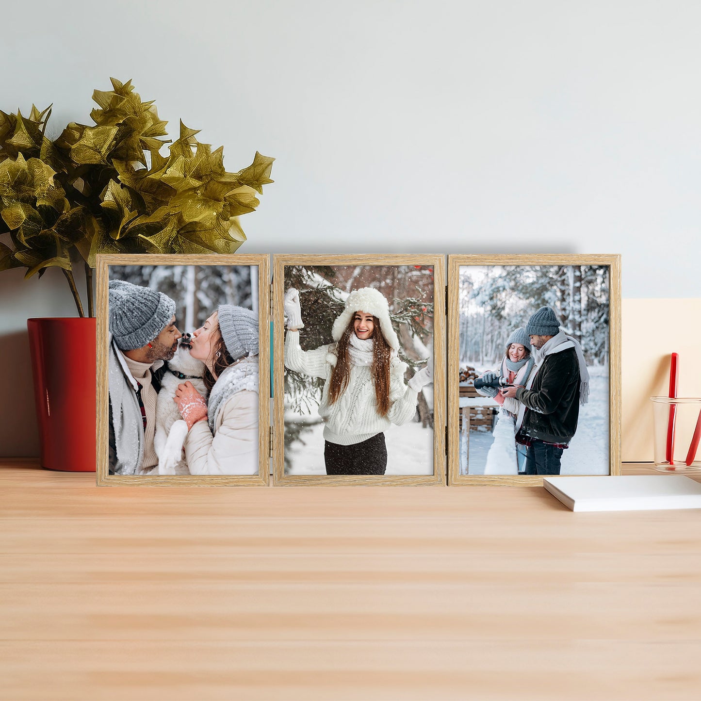 5x7 Double Picture Frame 10 Pack Black