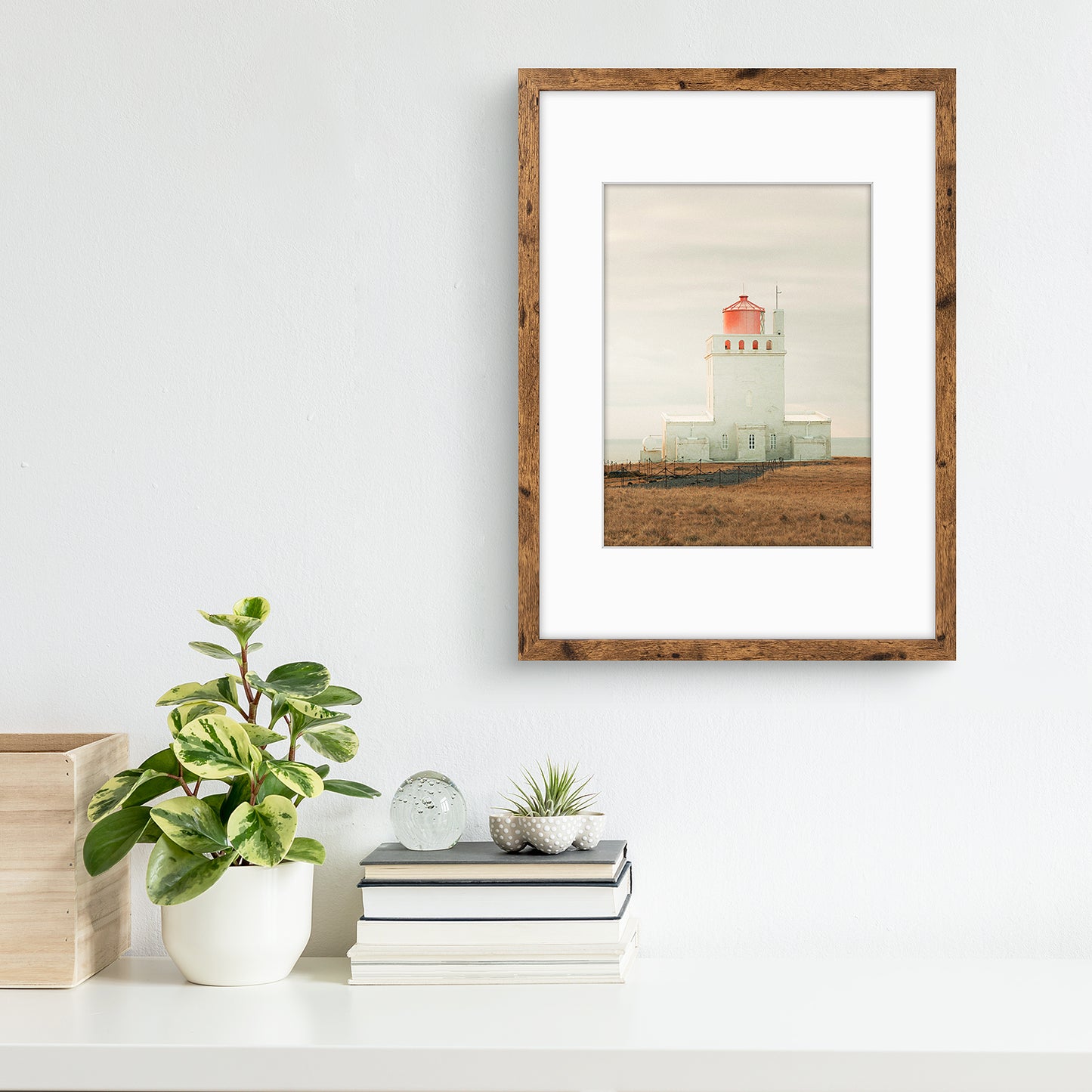 Frametory, 12x16 Brown Picture Frames for 8.5x11 Photos (16 Pack)